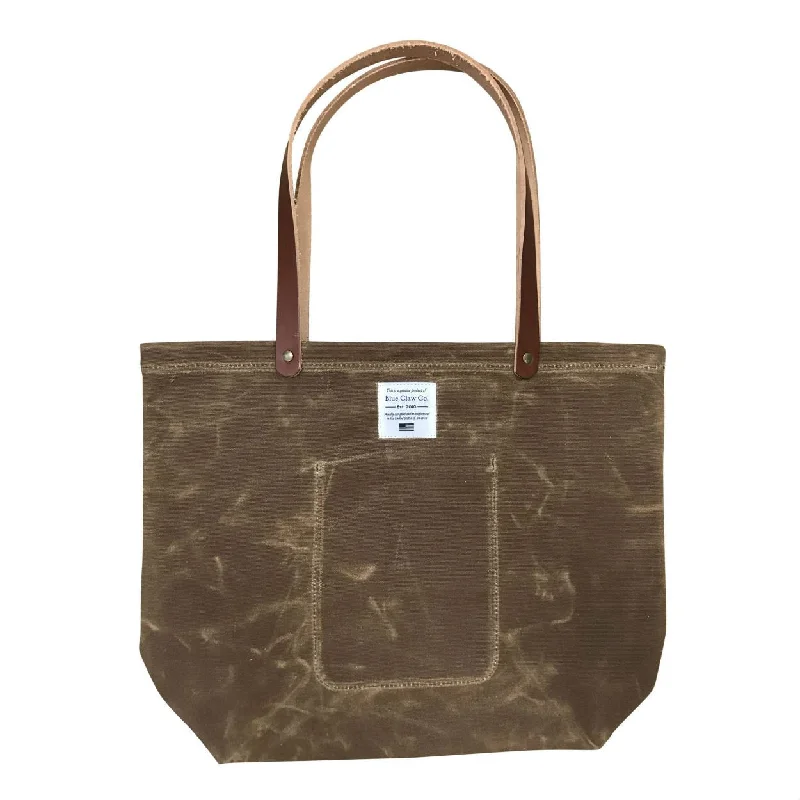 Best Sellers Waxed Canvas Market Tote Tan Affordable Elegance, Grab Yours