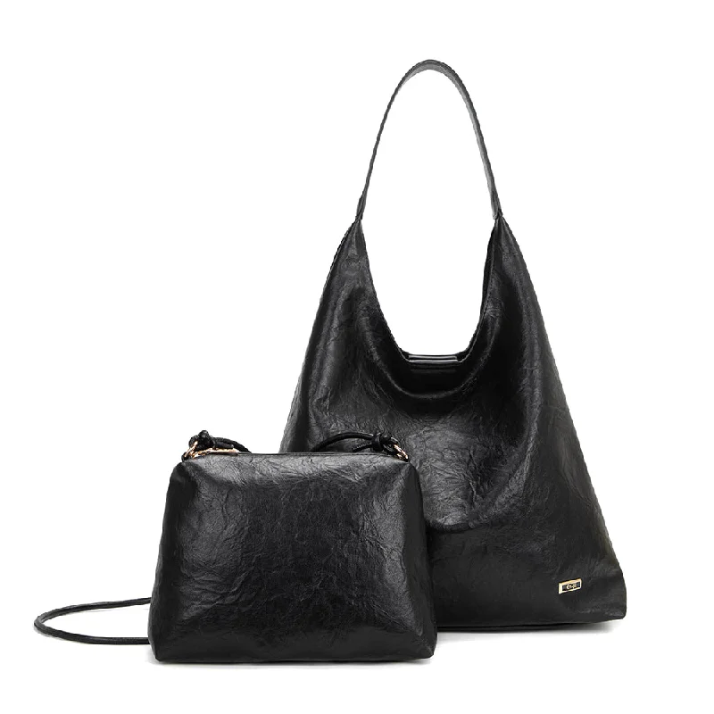 Romantic Fashion Discounts En-ji Biyu Shoulderbag - Black Trendy Bags, Huge Savings Romantic Fashion Discounts En-ji Biyu Shoulderbag - Black Trendy Bags, Huge Savings