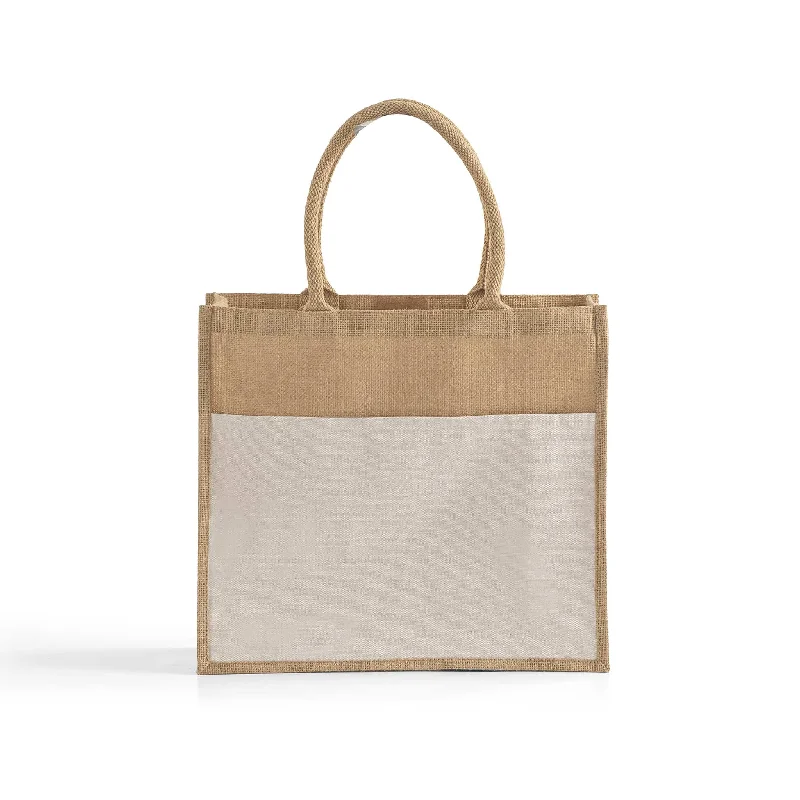 Seasonal Clearance Bags For Summer 48 ct Large Easy-Print Jute Bag - By Case Statement Bags With Exclusive Savings Seasonal Clearance Bags For Summer 48 ct Large Easy-Print Jute Bag - By Case Statement Bags With Exclusive Savings
