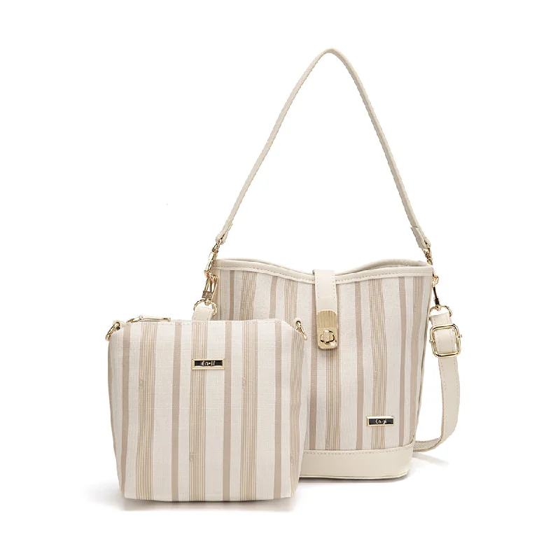 Clearance Event En-ji Noru Shoulderbag - Cream Fashion Bags, Huge Savings