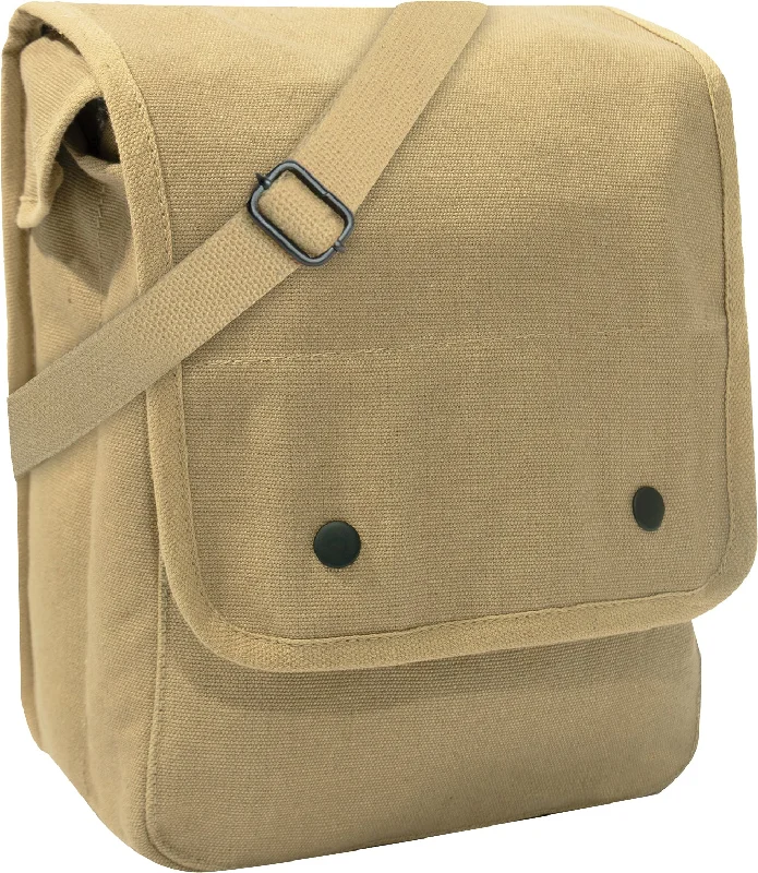 Eco-Friendly And Discounted Bags Khaki - Canvas Map Case Shoulder Bag Iconic Handbags At Unbeatable Prices Eco-Friendly And Discounted Bags Khaki - Canvas Map Case Shoulder Bag Iconic Handbags At Unbeatable Prices