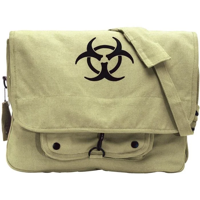 Modern And Limited-Time Offer Bags Khaki - Biohazard Vintage Paratrooper Shoulder Bag Trendy & Timeless Bags, Now On Sale Modern And Limited-Time Offer Bags Khaki - Biohazard Vintage Paratrooper Shoulder Bag Trendy & Timeless Bags, Now On Sale