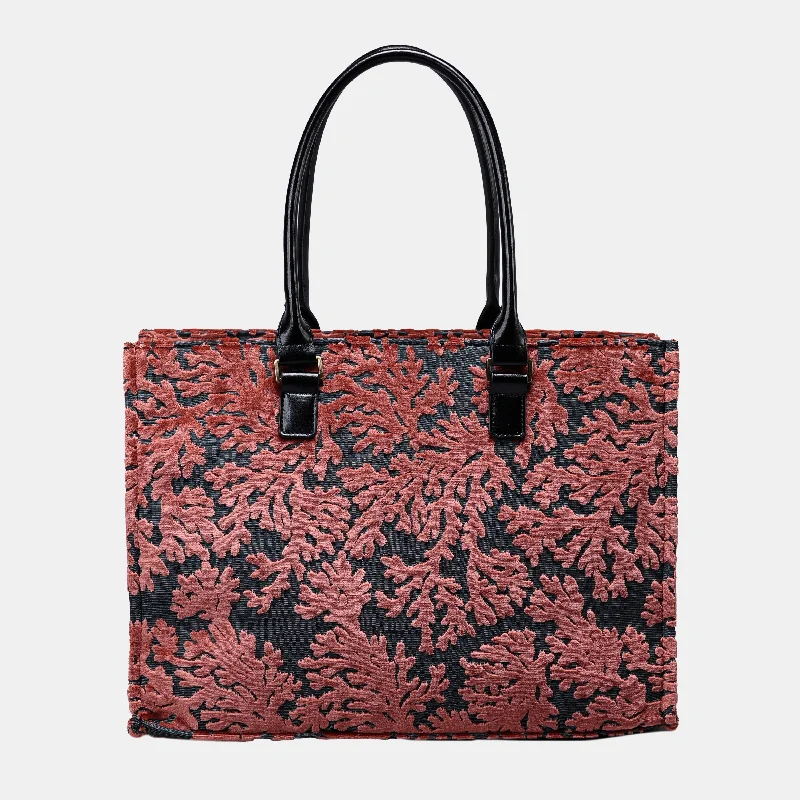 Big Discounts St Tropez Scuba Coral Laptop Work Tote The Perfect Bag Sale Is Here