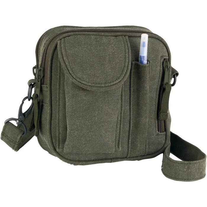 Vintage Style Deals Sage Green - Military Excursion Organizer Shoulder Bag Stylish And Functional Bags Now At Reduced Rates Vintage Style Deals Sage Green - Military Excursion Organizer Shoulder Bag Stylish And Functional Bags Now At Reduced Rates