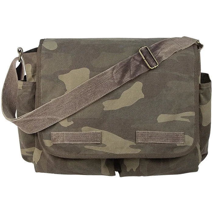 Sophisticated Style Offers Rothco Vintage Canvas Messenger Bag Heavy-Duty Cotton Canvas Crossbody Shoulder Bag, Woodland Camouflage Limited-Stock Bag Clearance – Grab Your Favorite Now Sophisticated Style Offers Rothco Vintage Canvas Messenger Bag Heavy-Duty Cotton Canvas Crossbody Shoulder Bag, Woodland Camouflage Limited-Stock Bag Clearance – Grab Your Favorite Now