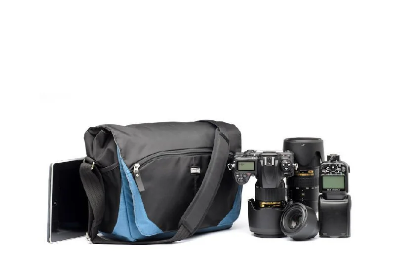 Sporty Bags For Active And Athletic Lifestyles Think Tank CityWalker 20 Messenger Bag - Blue Slate Affordable Luxury With Top-Quality Handbags Sporty Bags For Active And Athletic Lifestyles Think Tank CityWalker 20 Messenger Bag - Blue Slate Affordable Luxury With Top-Quality Handbags