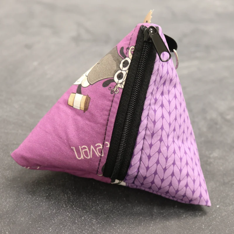 Senior Travelers D4 Pyramid Style Bag for Notions and Mini Skeins in Demi "I Can't Even" Trendy Bags, Huge Savings Senior Travelers D4 Pyramid Style Bag for Notions and Mini Skeins in Demi "I Can't Even" Trendy Bags, Huge Savings