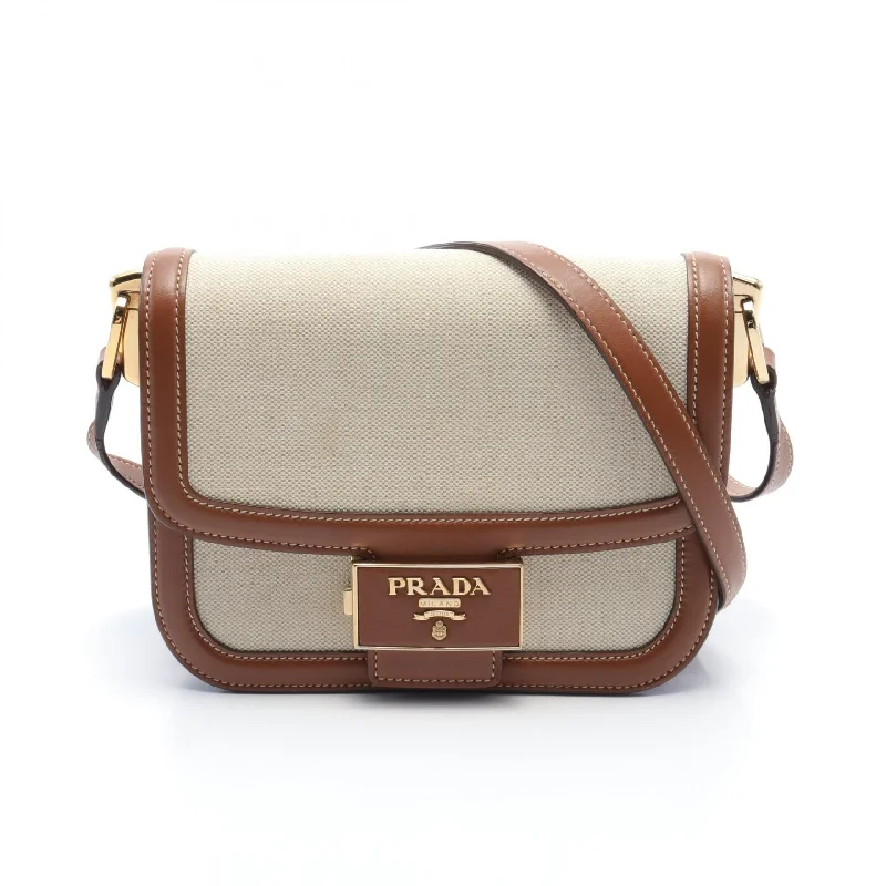 Stylish Statements Prada Canvas Leather Shoulder Bag 1BD257 Trendy & Timeless Bags, Now On Sale Stylish Statements Prada Canvas Leather Shoulder Bag 1BD257 Trendy & Timeless Bags, Now On Sale