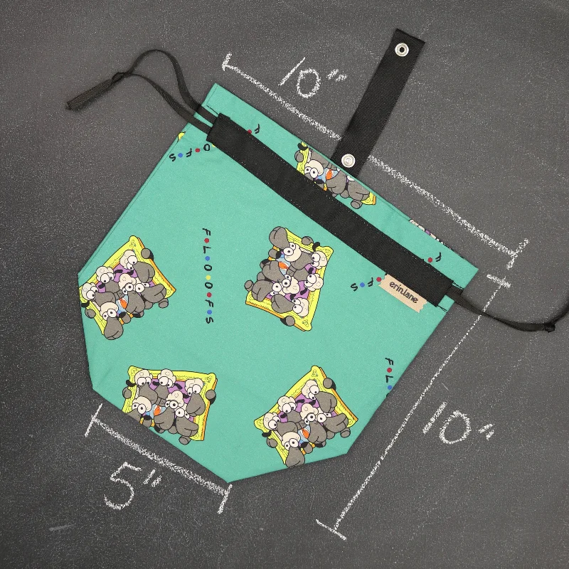 Durable Fashion Picks Sock Project Bag in Floofs Frame Sheeple Limited-Stock Bag Clearance – Grab Your Favorite Now Durable Fashion Picks Sock Project Bag in Floofs Frame Sheeple Limited-Stock Bag Clearance – Grab Your Favorite Now