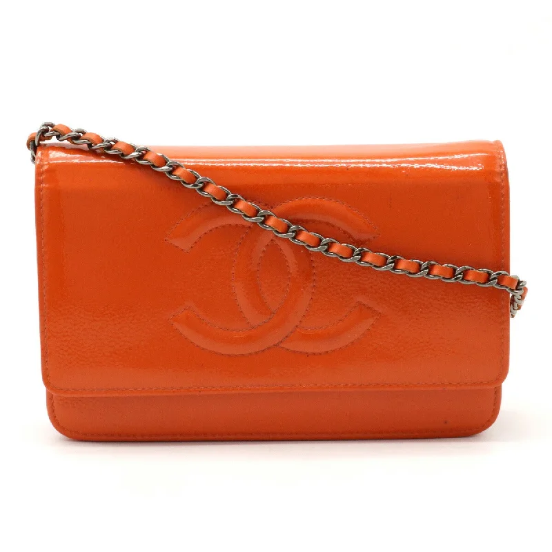 Luxury Fashion Discounts Chanel Patent Leather Chain Wallet Orange Affordable Luxury – Exclusive Savings On Premium Bags Luxury Fashion Discounts Chanel Patent Leather Chain Wallet Orange Affordable Luxury – Exclusive Savings On Premium Bags