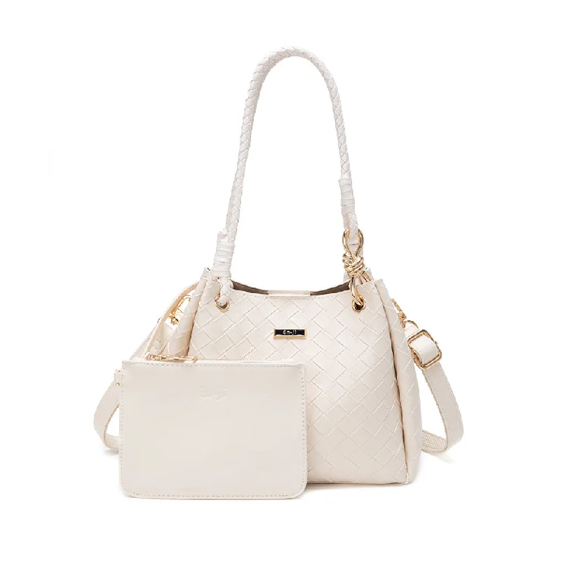 Unleash Your Trend Driven Style En-ji Dorin Shoulderbag - Cream Statement Bags At Unbelievable Discounts – Shop Today Unleash Your Trend Driven Style En-ji Dorin Shoulderbag - Cream Statement Bags At Unbelievable Discounts – Shop Today