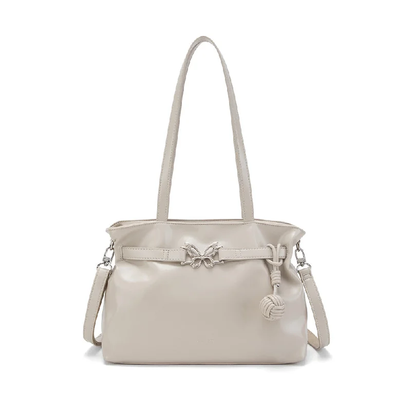 New Styles Just In En-ji Kimsun Shoulderbag - Cream Statement Bags, Shop Today