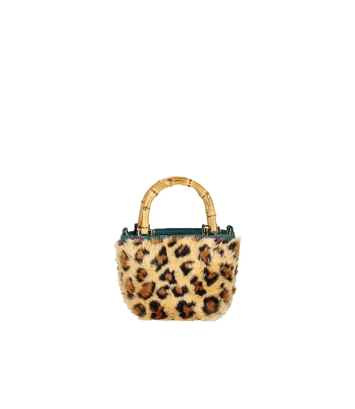 Luxury Bags For Working Professionals Extra Small Bamboo Tote Trendy Handbags At Limited-Time Discounts