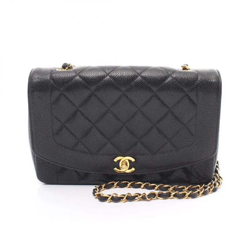 Trendy Bags Chanel Caviar Skin Diana Flap Shoulder Bag Sleek Bags, Perfect Prices