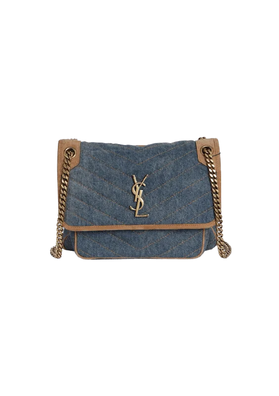 Trendy Styles DENIM MEDIUM NIKI BAG Handbag Deals You'll Love