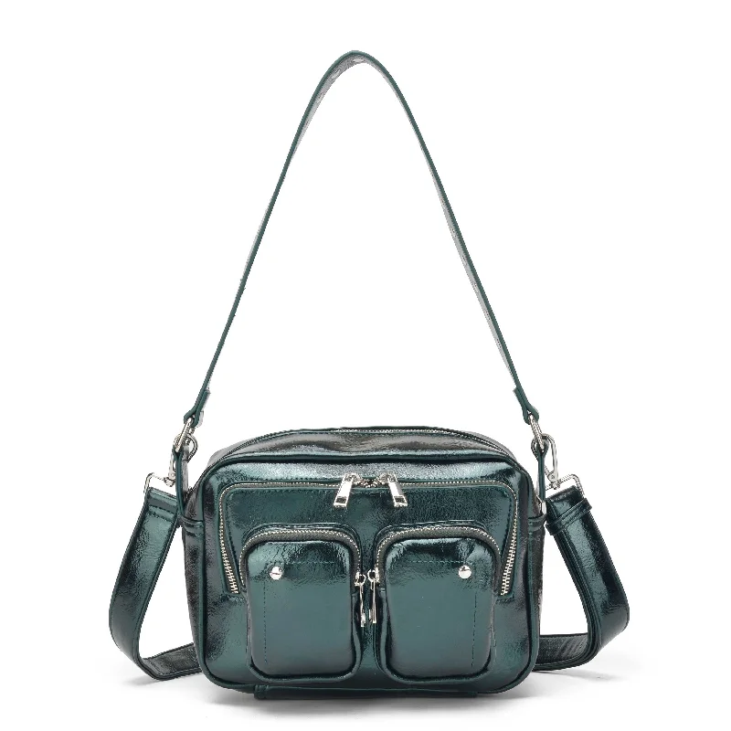 Limited Styles Ellie Recycled Cool Dark Green Classic Totes, Exclusive Deals
