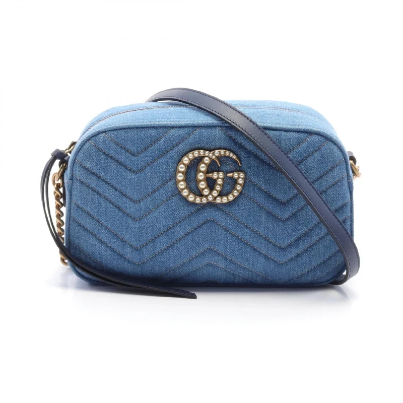 Seasonal Clearance Bags For Summer, Winter, Etc. Gucci GG Marmont Denim Leather Shoulder Bag Fashion-Forward Bags At Exclusive Promotional Prices Seasonal Clearance Bags For Summer, Winter, Etc. Gucci GG Marmont Denim Leather Shoulder Bag Fashion-Forward Bags At Exclusive Promotional Prices