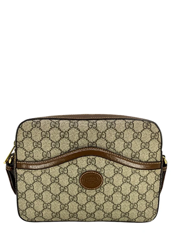 Eco-Friendly Bags With Promotions Gucci Interlocking GG Supreme Small Messenger Bag Trendy Purses At Unbeatable Discounts Eco-Friendly Bags With Promotions Gucci Interlocking GG Supreme Small Messenger Bag Trendy Purses At Unbeatable Discounts