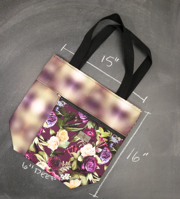 Playful Fashion Offers Worth Doing Library Style Tote Bag for Knitting and Crochet in Romance Floral Stylish Bags, Unbeatable Prices Playful Fashion Offers Worth Doing Library Style Tote Bag for Knitting and Crochet in Romance Floral Stylish Bags, Unbeatable Prices