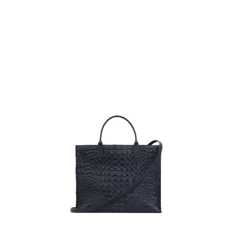 Explore What's New SMALL HARBOR TOTE MATTE BLACK EMBOSSED CROC Everyday Handbags At Wallet-Friendly Rates Explore What's New SMALL HARBOR TOTE MATTE BLACK EMBOSSED CROC Everyday Handbags At Wallet-Friendly Rates