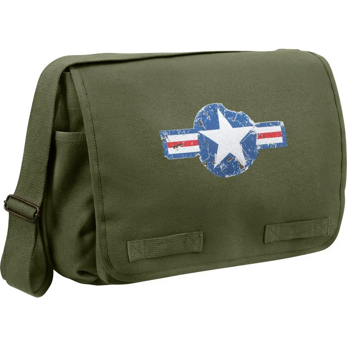 Elegant Bags For Formal Events And Luxury Occasions Olive Drab - Heavyweight Air Corp Classic Messenger Shoulder Bag Trendy Purses At Exclusive Promotional Rates Elegant Bags For Formal Events And Luxury Occasions Olive Drab - Heavyweight Air Corp Classic Messenger Shoulder Bag Trendy Purses At Exclusive Promotional Rates