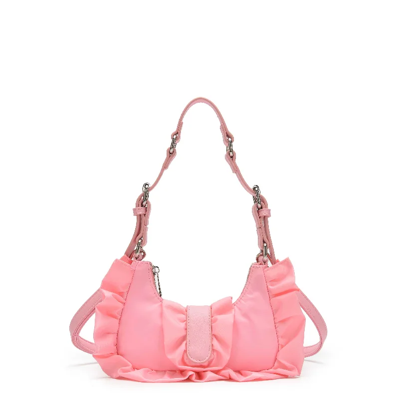 Get The Latest Trends Palma Ruffle Recycled Nylon Light Pink Huge Handbag Markdowns – Update Your Collection Now Get The Latest Trends Palma Ruffle Recycled Nylon Light Pink Huge Handbag Markdowns – Update Your Collection Now
