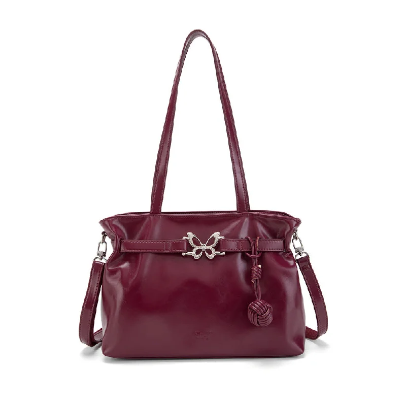 Mega Sales En-ji Kimsun Shoulderbag - Cherryred Must-Have Bags, Big Discounts