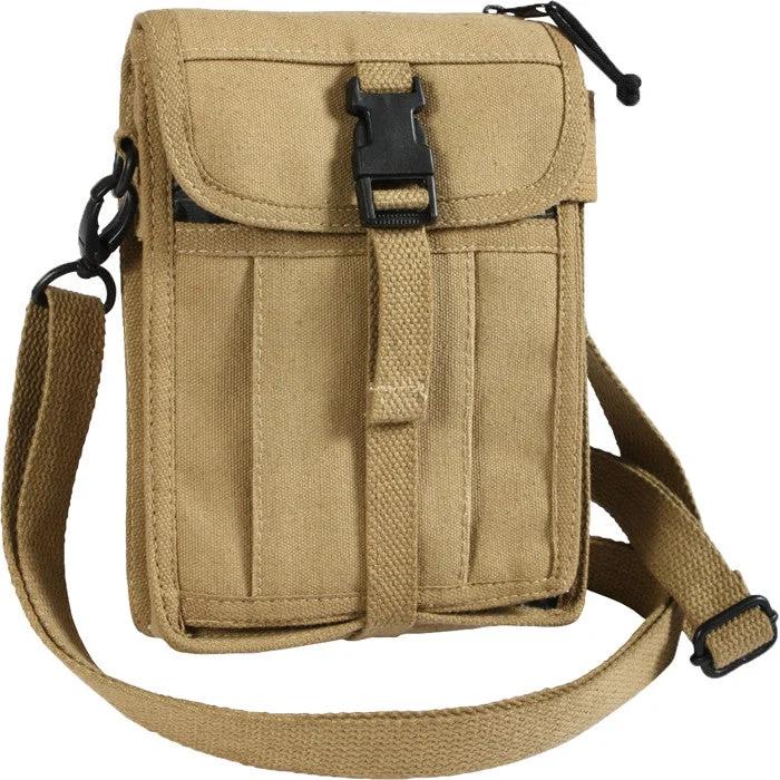 Clearance-Priced Bags Khaki - Tactical Canvas Travel Portfolio Shoulder Bag Fashionable Bags At Must-Have Prices Clearance-Priced Bags Khaki - Tactical Canvas Travel Portfolio Shoulder Bag Fashionable Bags At Must-Have Prices