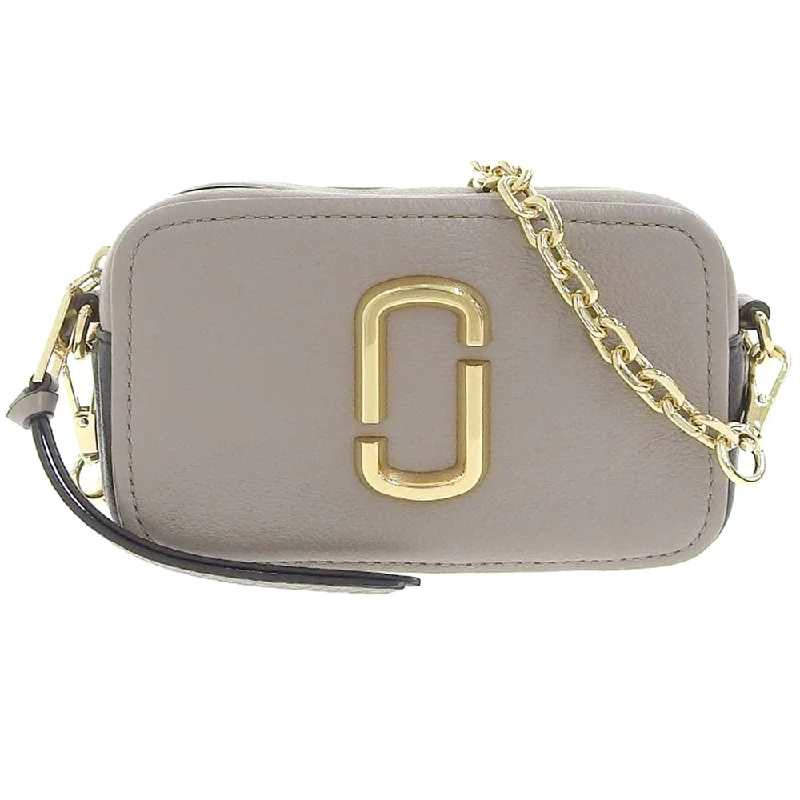 Limited Edition MARC JACOBS Softshot 17 Leather Shoulder Bag Gray Carry Elegance For Less Limited Edition MARC JACOBS Softshot 17 Leather Shoulder Bag Gray Carry Elegance For Less