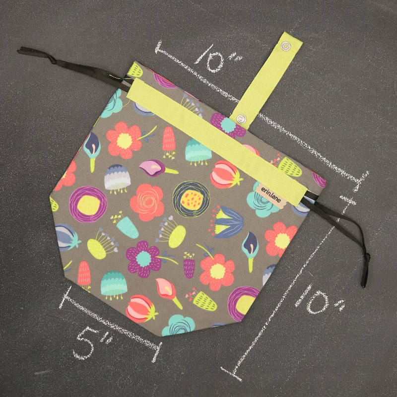 Break Fashion Norms Sock Project Bag in Flower Buds Upgrade Your Look With Our Exclusive Bag Deals Break Fashion Norms Sock Project Bag in Flower Buds Upgrade Your Look With Our Exclusive Bag Deals