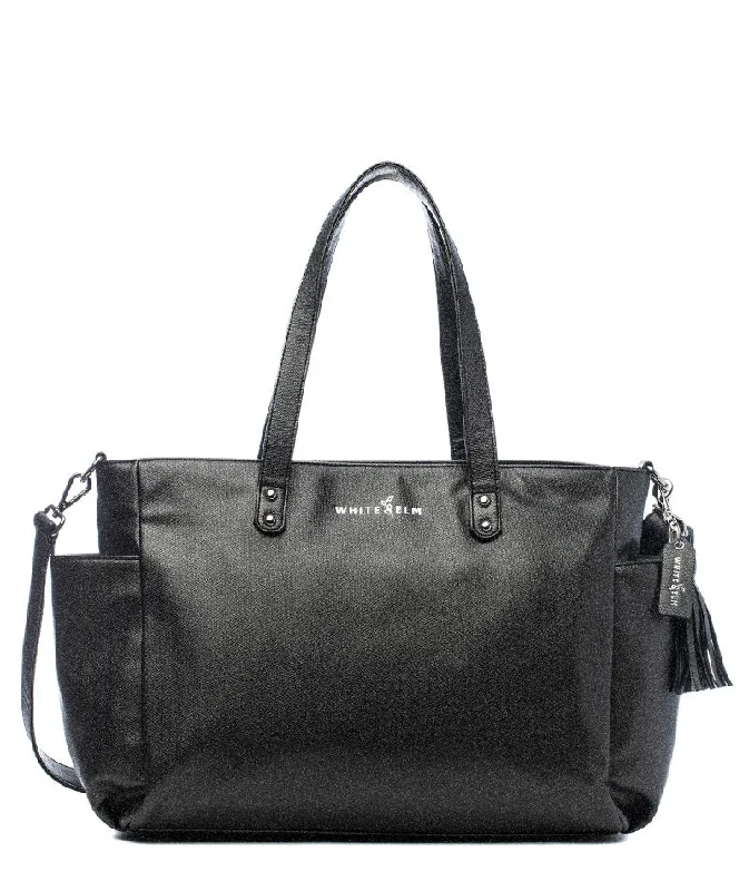 Fashion Deal Aquila Tote Bag - Black Sparkle Limited-Time Handbag Sale