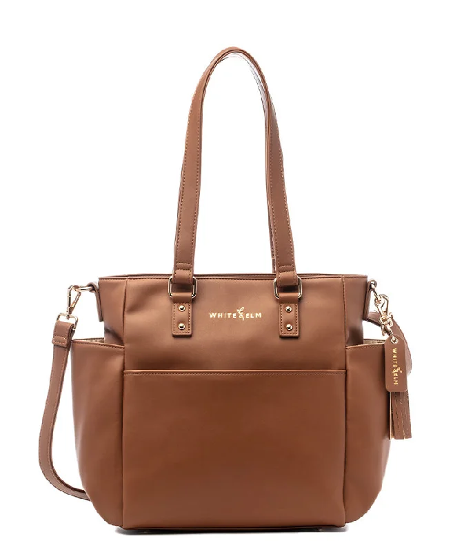 End Of Season Sale Carina Tote Bag - Caramel Luxury Bags, Budget Prices