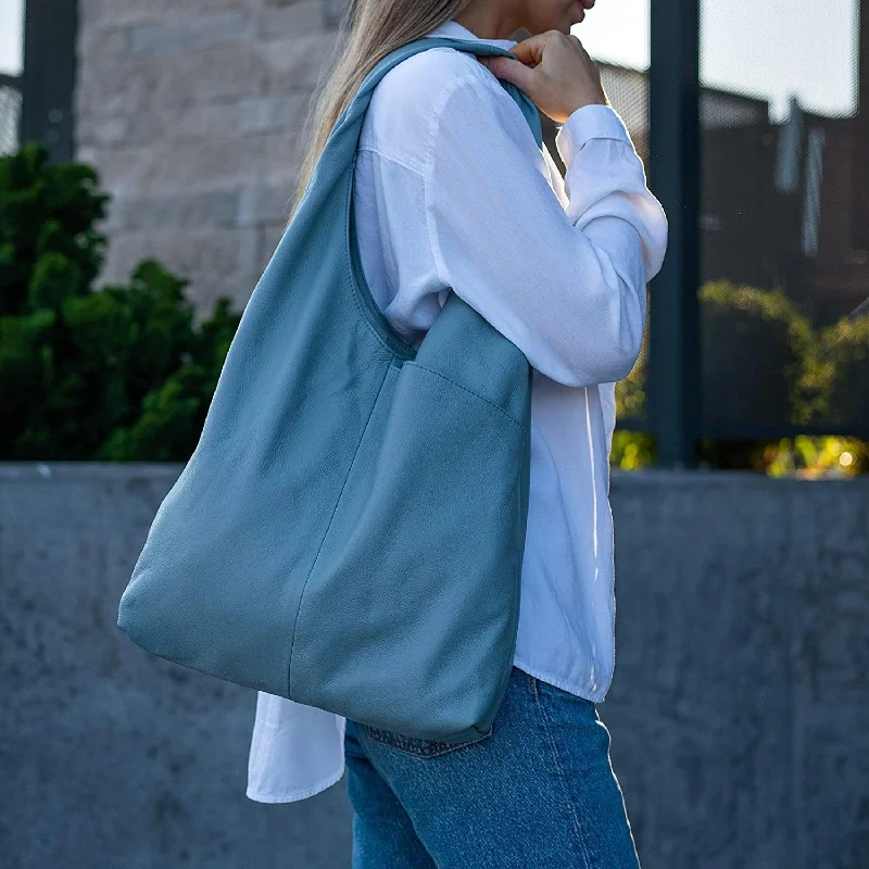 Luxury Bags On Sale Leather Women’s Tote Bag - Ladies Purse, Travel, Shopping, Hobo Shoulder Bag, Multipurpose Handbag (Blue) Trendy Purses With Limited-Time Offers Luxury Bags On Sale Leather Women’s Tote Bag - Ladies Purse, Travel, Shopping, Hobo Shoulder Bag, Multipurpose Handbag (Blue) Trendy Purses With Limited-Time Offers