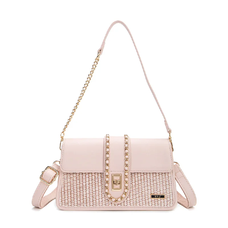 Spacious And Discounted Bags En-ji Dalsa Shoulderbag - Pastelpink Premium Quality Bags, Budget Prices Spacious And Discounted Bags En-ji Dalsa Shoulderbag - Pastelpink Premium Quality Bags, Budget Prices
