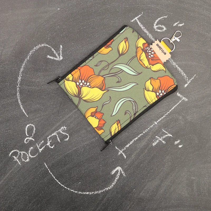 Fashion Sale Zip and Clip Notions Organizer in Fire Flowers Premium Quality Bags At Affordable Prices Fashion Sale Zip and Clip Notions Organizer in Fire Flowers Premium Quality Bags At Affordable Prices