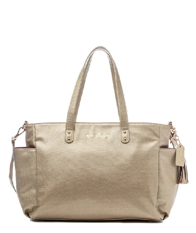 Imeless Style Aquila Tote Bag - Gold Sparkle Chic Crossbody Bags, Limited Offers