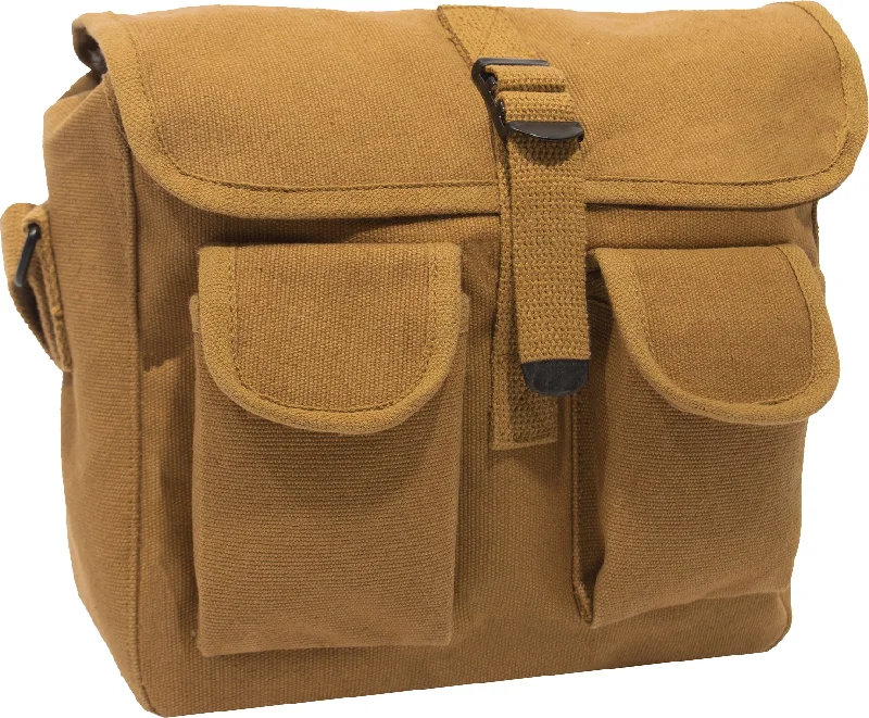 End-Of-Season Clearance Coyote Brown - Canvas Ammo Shoulder Bag High-End Handbags At Affordable Prices End-Of-Season Clearance Coyote Brown - Canvas Ammo Shoulder Bag High-End Handbags At Affordable Prices