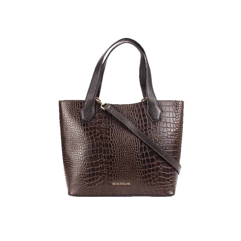 New Season Fashion Preview Riko Croc pattern Embossed leather Tote Bag Trendy And Classic Bags Now At Unbeatable Discounts New Season Fashion Preview Riko Croc pattern Embossed leather Tote Bag Trendy And Classic Bags Now At Unbeatable Discounts