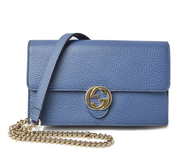 Flash Sale Gucci Leather Chain Shoulder Bag/Wallet/Clutch Interlocking G Blue Shop Stylish Bags At Unbeatable Prices Flash Sale Gucci Leather Chain Shoulder Bag/Wallet/Clutch Interlocking G Blue Shop Stylish Bags At Unbeatable Prices