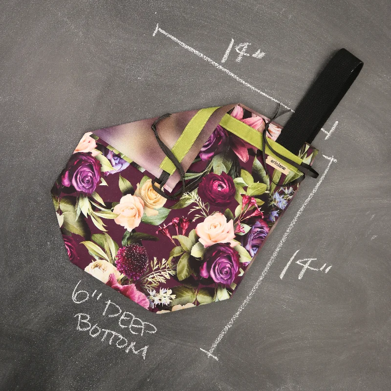 Must Haves Sweater Project Bag in Romance Floral Chic Handbags At Special Promotional Prices