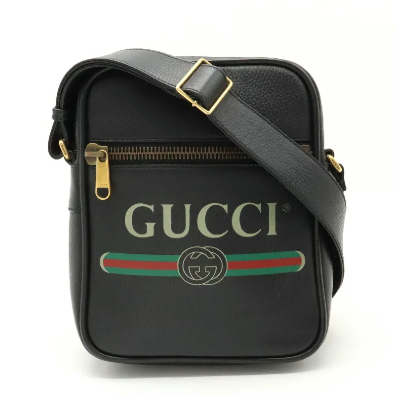 Comfortable Chic Gucci Leather Print Messenger Bag Black Everyday Bags At Wallet-Friendly Prices Comfortable Chic Gucci Leather Print Messenger Bag Black Everyday Bags At Wallet-Friendly Prices