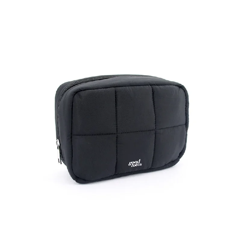 Stylish Looks Jumbo Bread Puffer Pouch (Sesame) Statement Bags, Shop Today