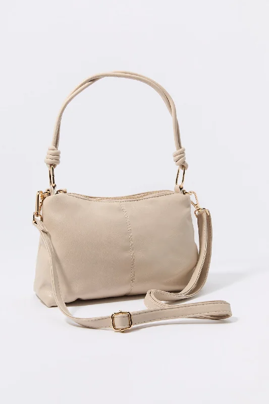 Knotted Handle Crossbody Purse Stylish Totes, Special Discounts