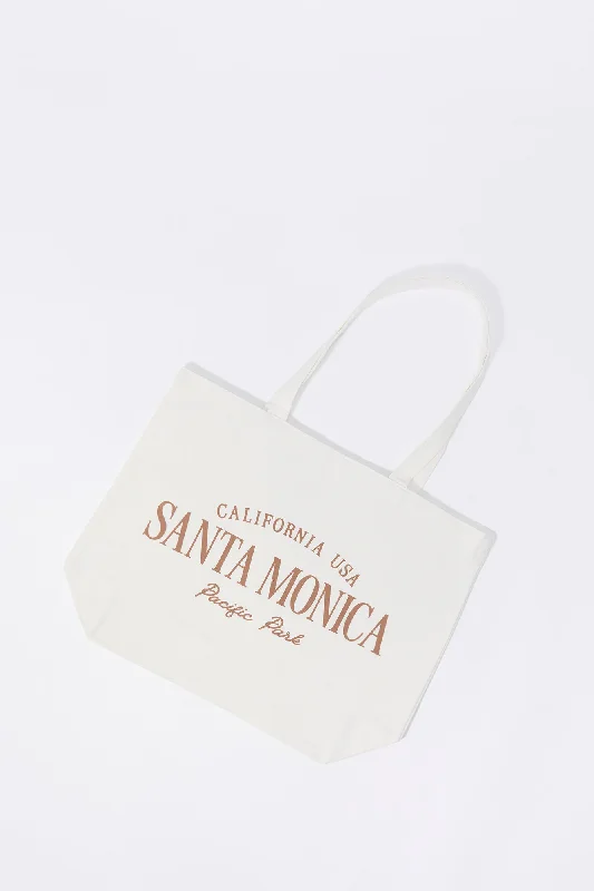 Santa Monica Graphic Tote Bag Fashionable Bags At Must-Have Prices