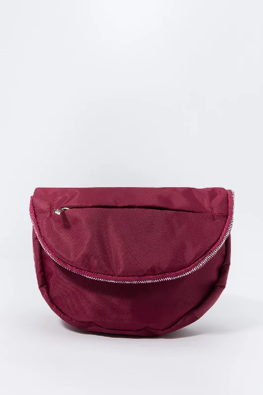 Nylon Half Moon Crossbody Bag Statement Bags, Shop Today