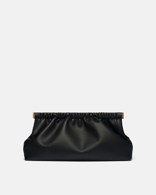 The Bar Clutch - Alt-Nappa Clutch - Black Final Call – Shop Stylish Bags Before They're Gone