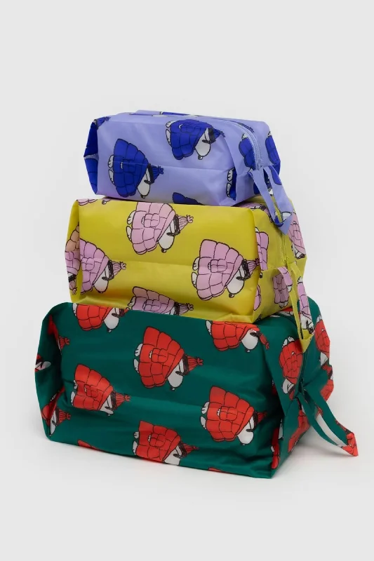3D Zip Set (Puffer Snoopy) Don't Miss Out – Shop Fashionable Bags At Special Rates