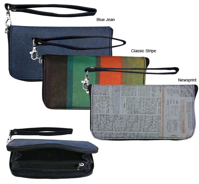 Recycled Plastic Vicky Wristlet Designer Bags At Exclusive Clearance Prices