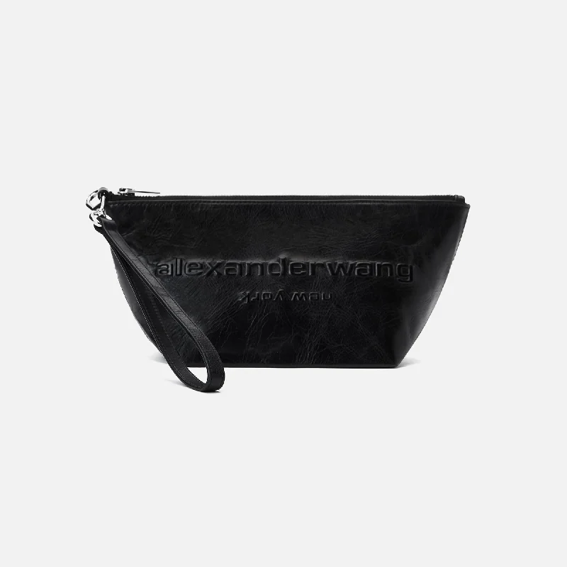 Alexander Wang Punch Wristlet - Black Seasonal Sale On Trendy Handbags