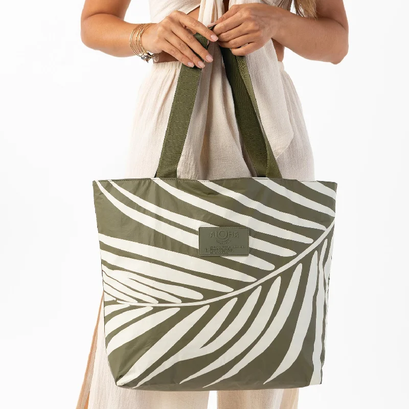 Aloha Collection Shade Day Tripper Bag-Creme/Olive Statement Bags, Shop Today